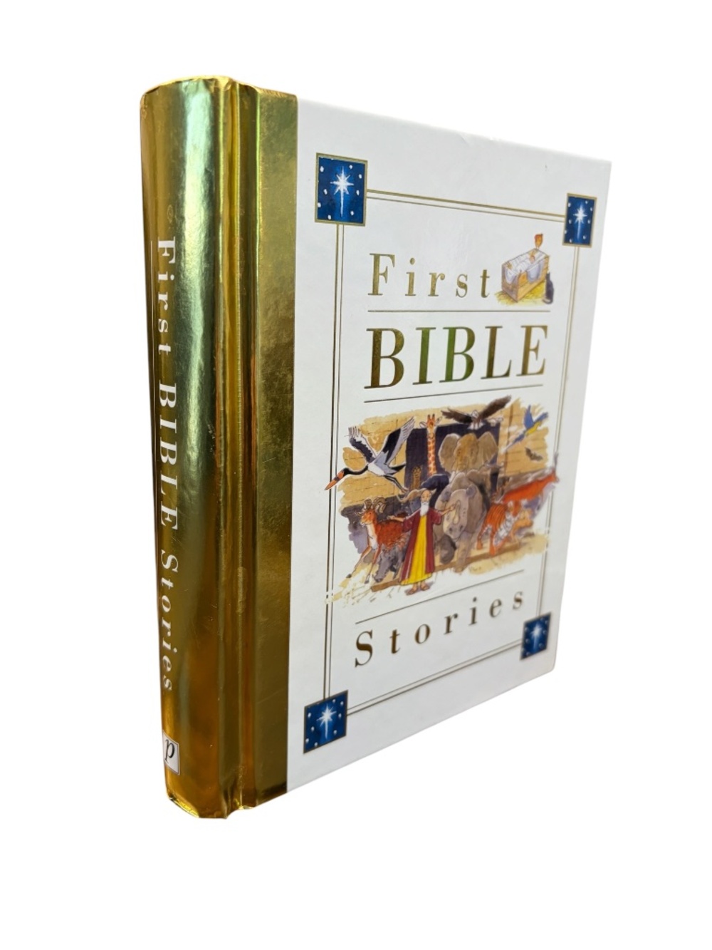 First Bible Stories 2001 - Hardcover with gold gilt pages